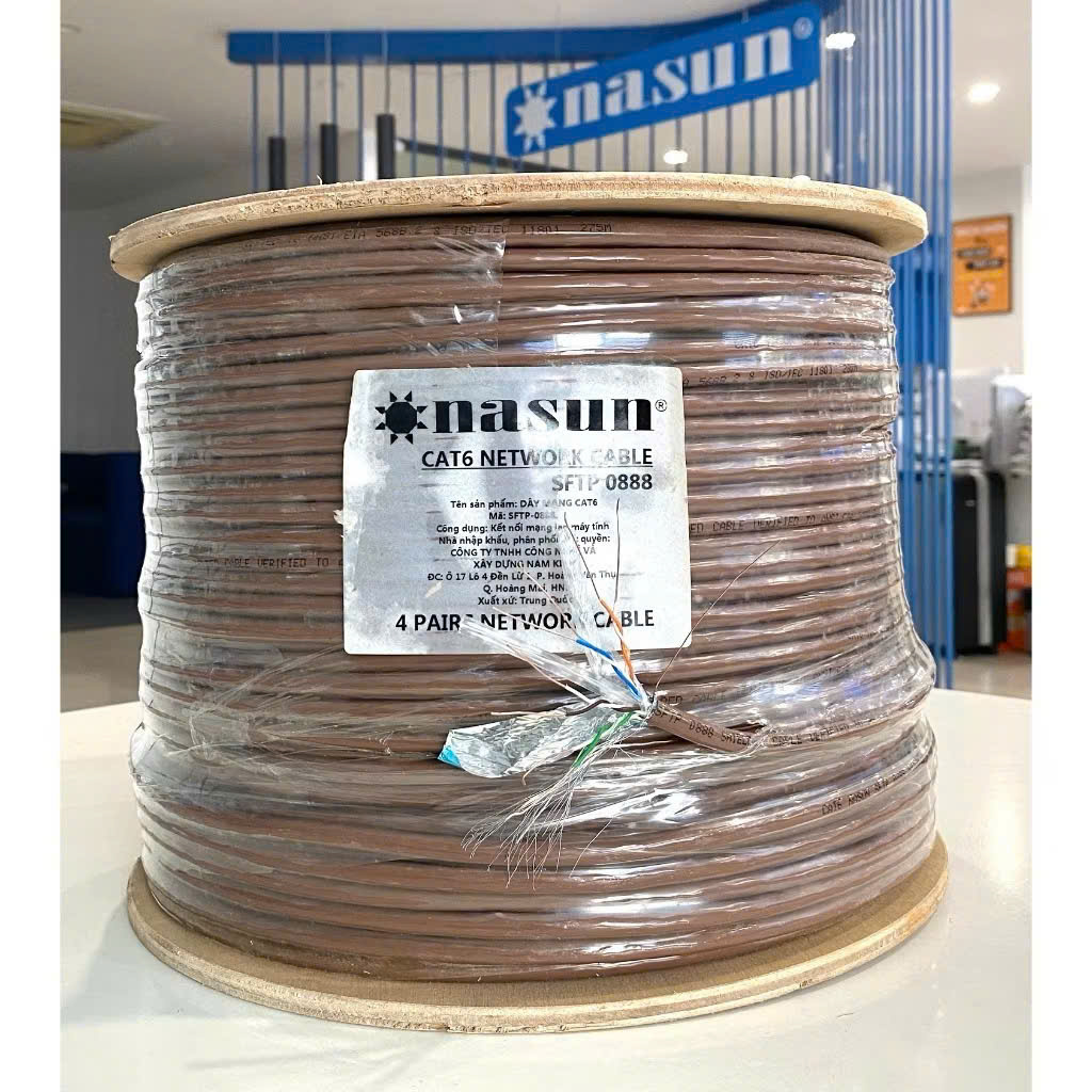 cáp mạng nasun cat6 0888