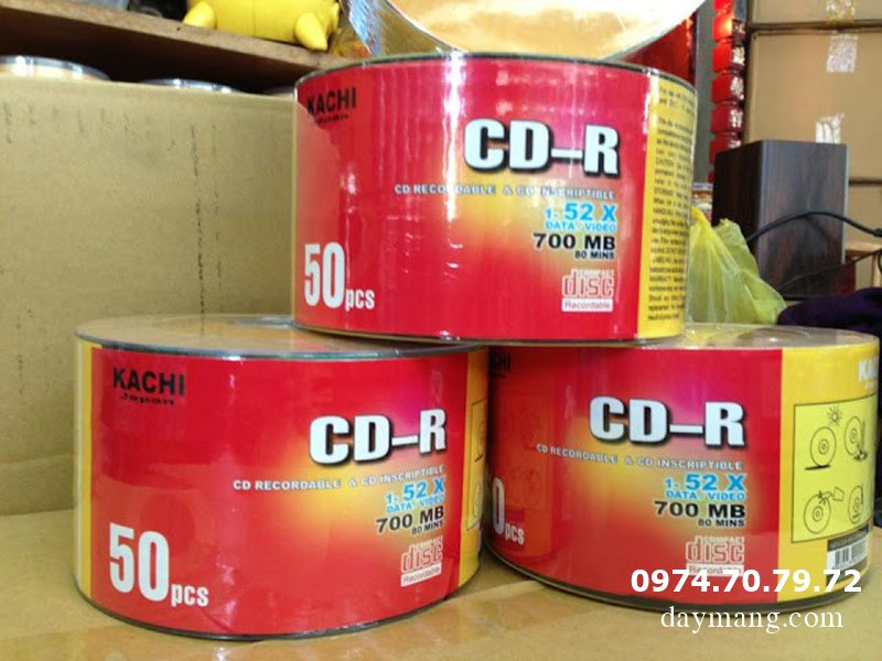 đĩa cd trắng kachi lốc 50c