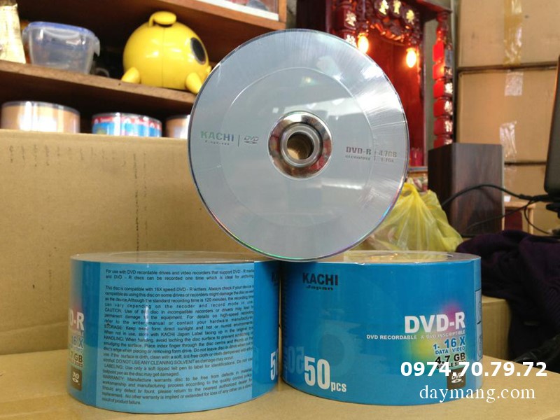 Bán CD- DVD trắng, CD maxell, dvd maxell, kachi, dvd9 giá tốt nhất hà nội Dia-dvd-trang-kachi