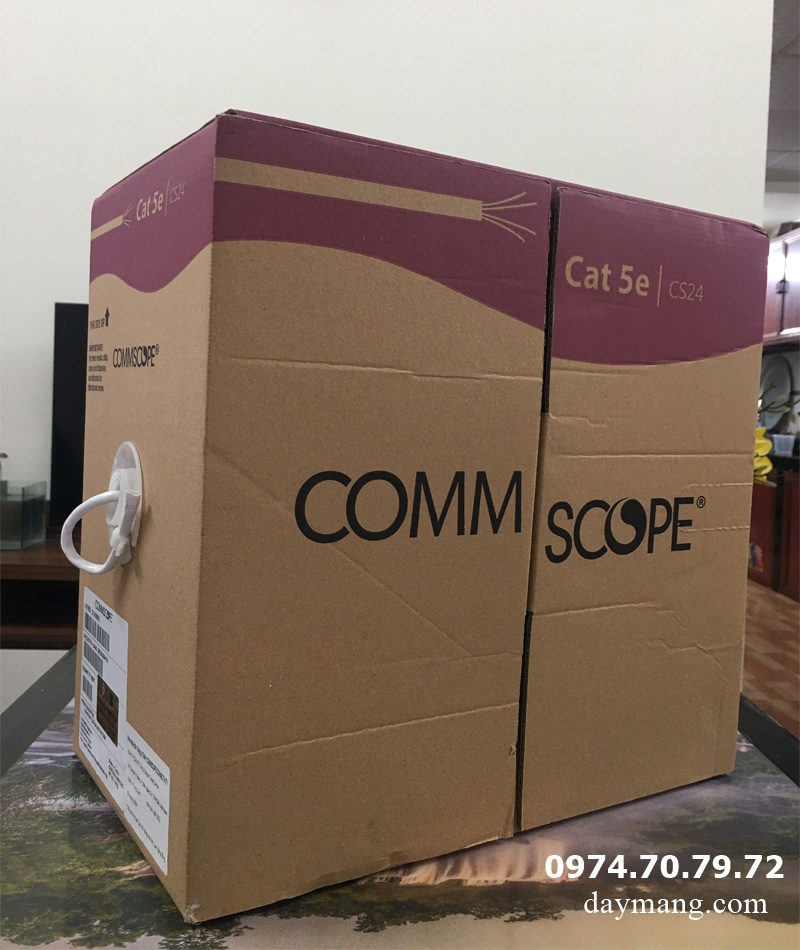 dây cáp mạng cat5e commscope amp utp 2