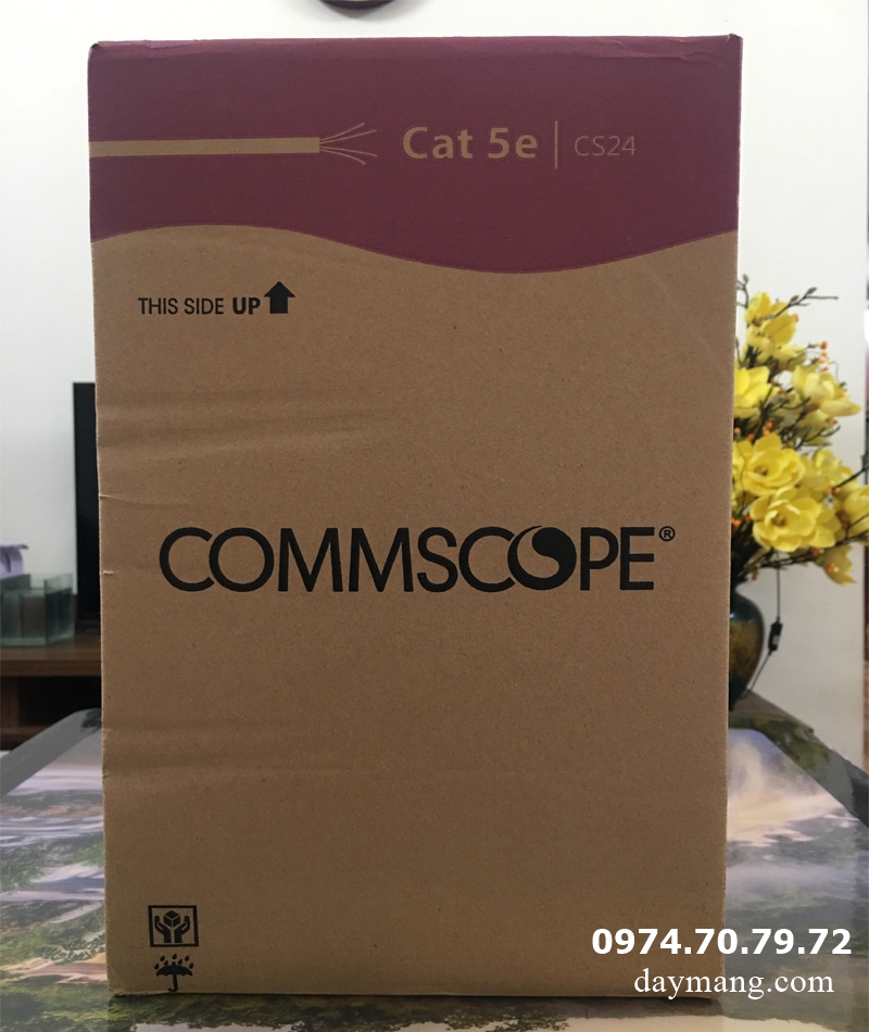 dây cáp mạng cat5e commscope amp utp 3