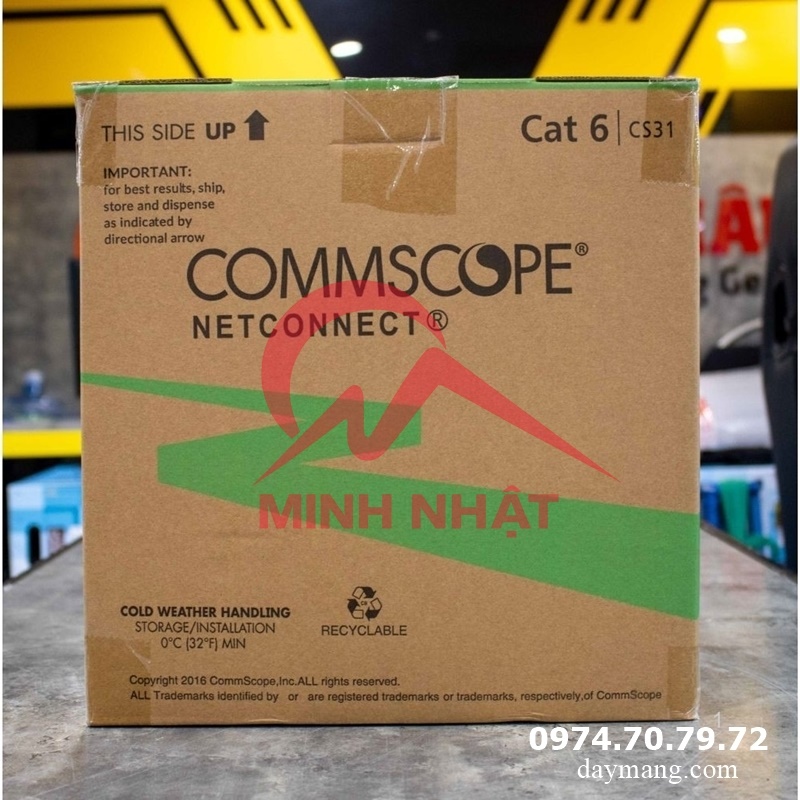 cáp mạng commscope cat6 utp