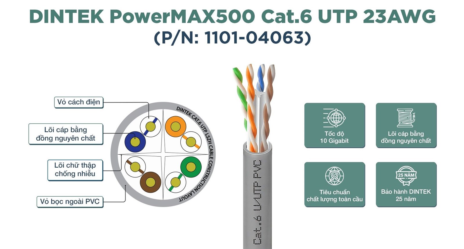cáp mạng dintek cat6 utp 23awg 100m -2