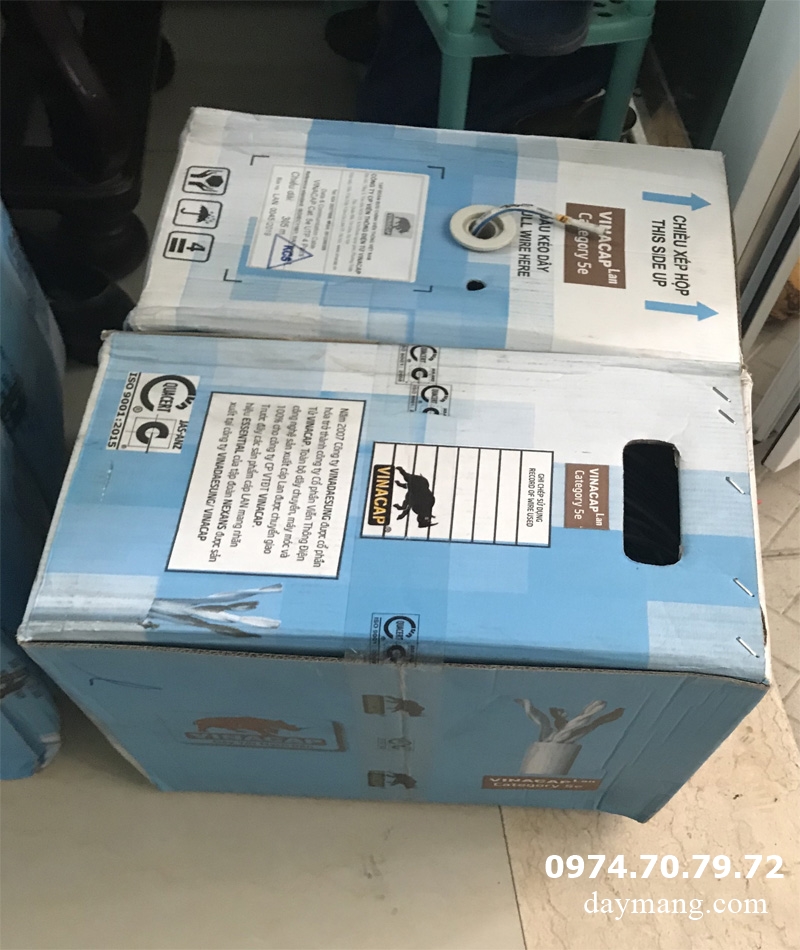 cáp mạng vinacap cat5e utp 3