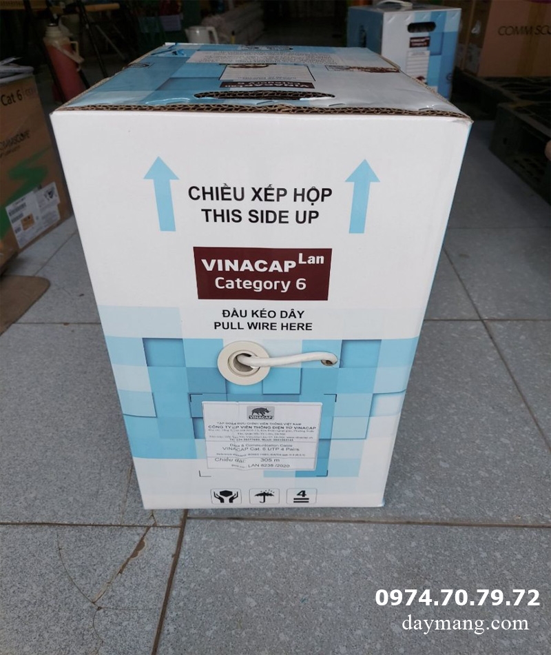 dây mạng vinacap cat6 1