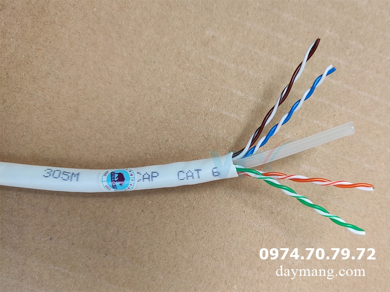 dây mạng vinacap cat6 7