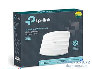 Bộ phát wifi Tplink EAP110 gắn trần chuẩn N tốc độ 300Mbps 