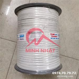 Cáp đồng trục Sino RG59 + 2C hợp kim liền nguồn (305m)