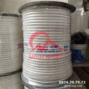 Cáp đồng trục Sino RG59 + 2C lõi đồng liền nguồn (305m)