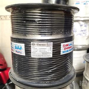 Cáp đồng trục Sino RG6 (5C-FB) lõi BC 96 sợi màu đen 305m