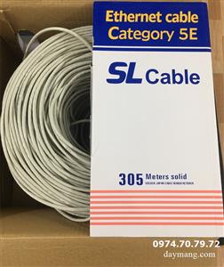 Cáp mạng cat5e xám