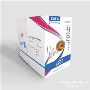 Cáp mạng Golden Japan Cat6 UTP lõi đồng