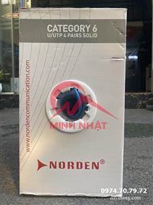 Cáp mạng Norden Cat6 UTP 23 AWG