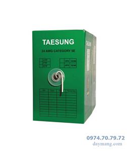 Cáp mạng Taesung cat5e UTP đồng