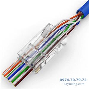 Hạt mạng Cat5e UTP xuyên thấu giá rẻ