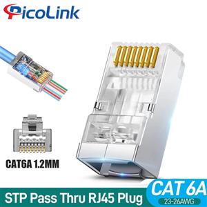Hạt mạng Picolink Cat6A FTP xuyên thấu