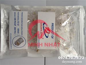 Hạt mạng RJ45 Golden Japan cat5e UTP Gold