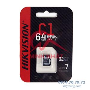 Thẻ nhớ micro SD Hikvision 64Gb
