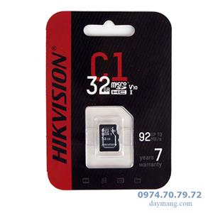 Thẻ nhớ micro SD Kingtons, Hikvision 32Gb