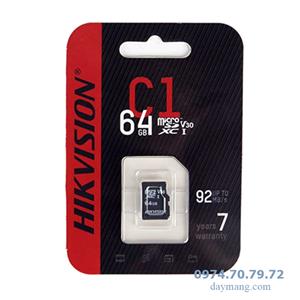 Thẻ nhớ micro SD Kingtons, Hikvision 64Gb